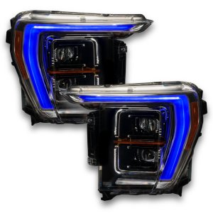 Ford F-150 Headlight DRL Upgrade Kit - ORACLE Lighting - ColorSHIFT RGB+W - `21-`22